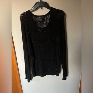 INC knit long sleeve sweater